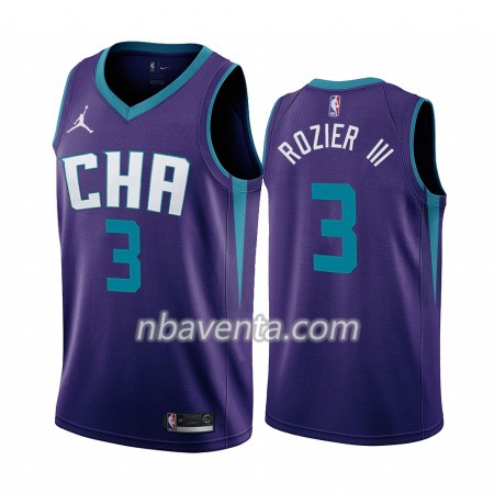 Camiseta Hombre Charlotte Hornets Terry Rozier III 3 2019-20 Jordan Brand Statement Edition Swingman